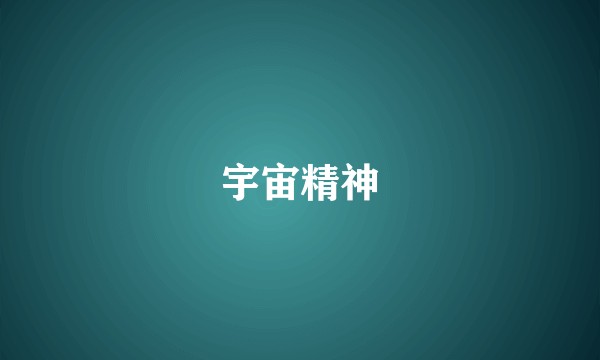 宇宙精神