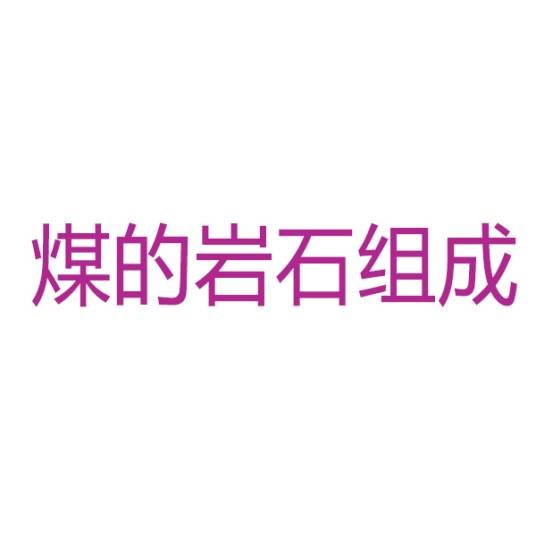 煤的岩石组成