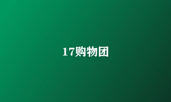 17购物团