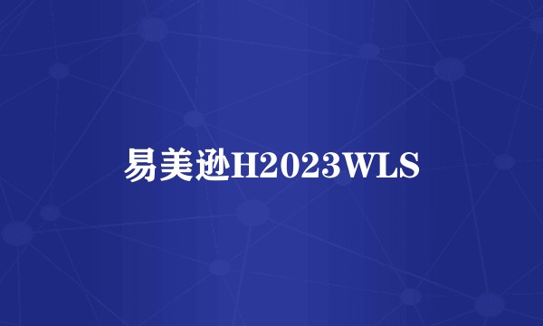 易美逊H2023WLS