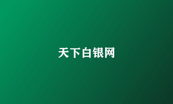 天下白银网