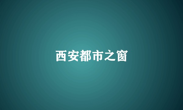西安都市之窗