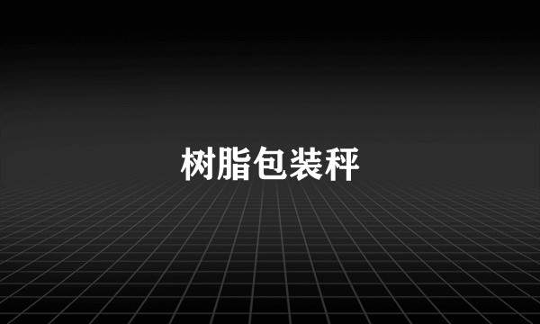 树脂包装秤