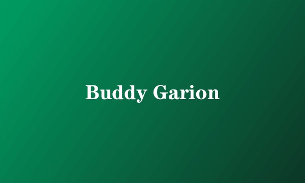 Buddy Garion