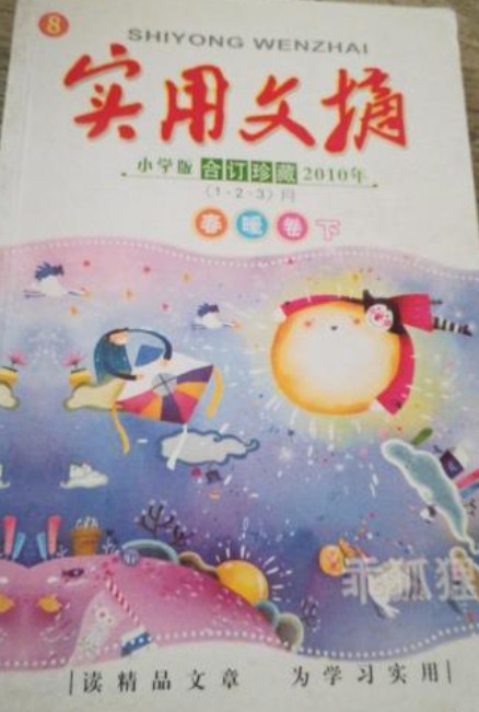 实用文摘10:小学版合订珍藏2010年