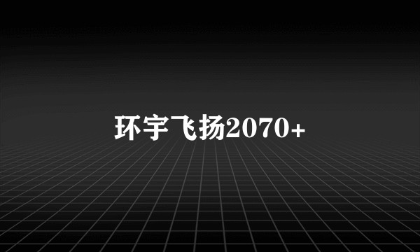 环宇飞扬2070+