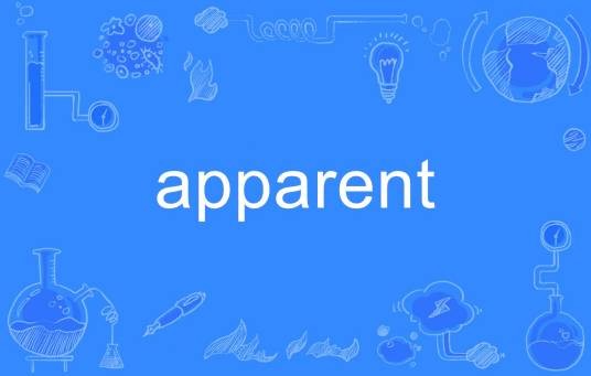 apparent