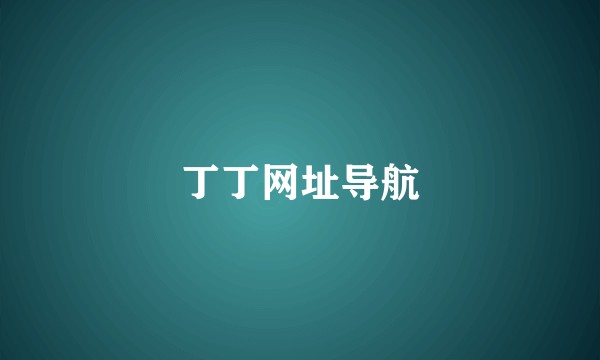 丁丁网址导航