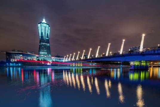 杭州运河夜游