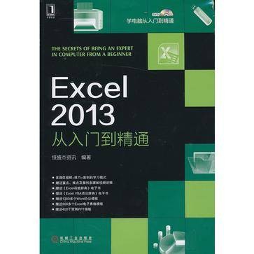Excel 2013从入门到精通（机械工业出版社出版的书籍）