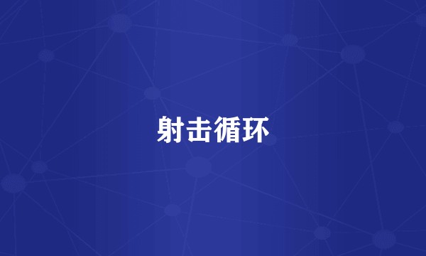 射击循环