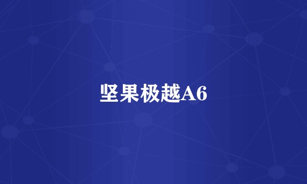 坚果极越A6
