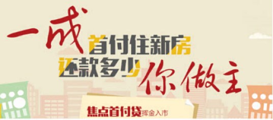 一成首付政策
