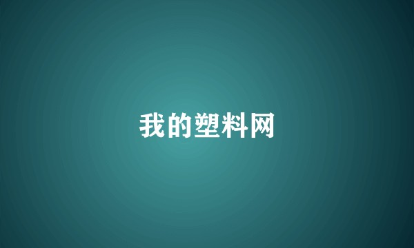 我的塑料网