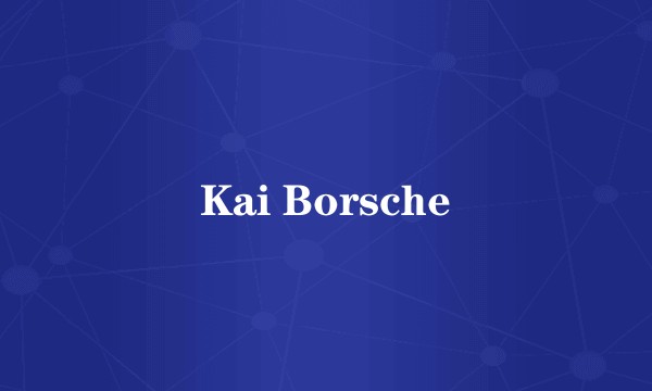 Kai Borsche