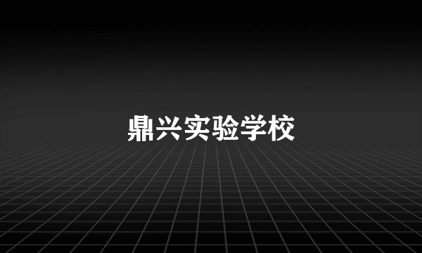 鼎兴实验学校