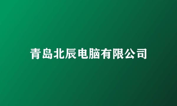青岛北辰电脑有限公司