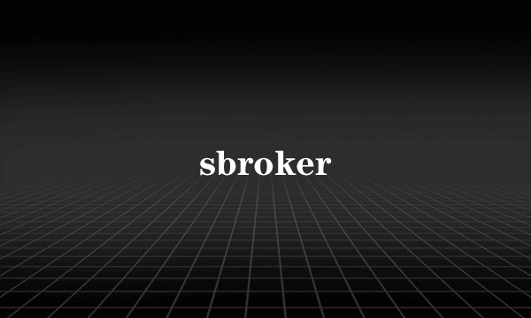 sbroker