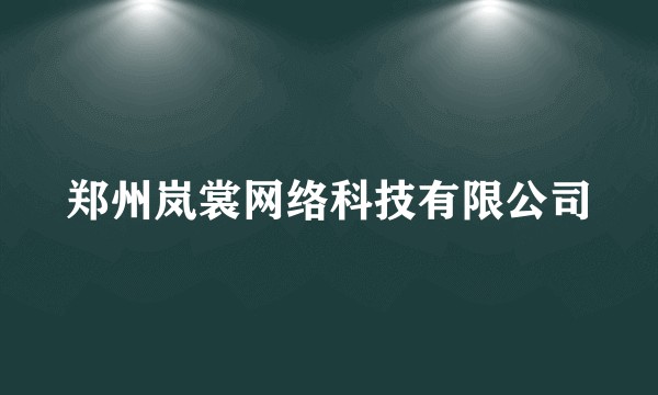郑州岚裳网络科技有限公司