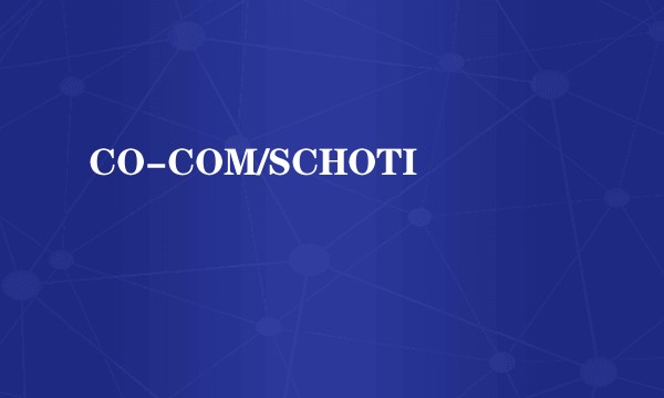CO-COM/SCHOTI