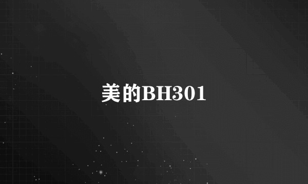美的BH301