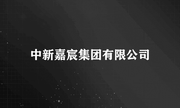 中新嘉宸集团有限公司