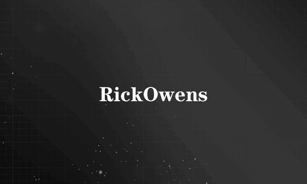 RickOwens
