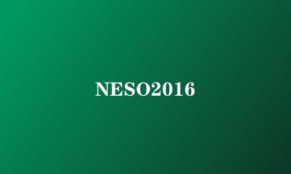 NESO2016