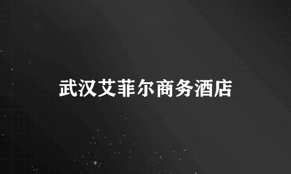 武汉艾菲尔商务酒店