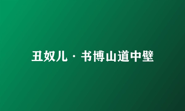 丑奴儿·书博山道中壁