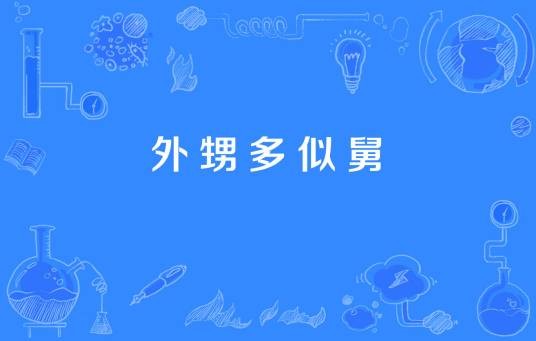 外甥多似舅