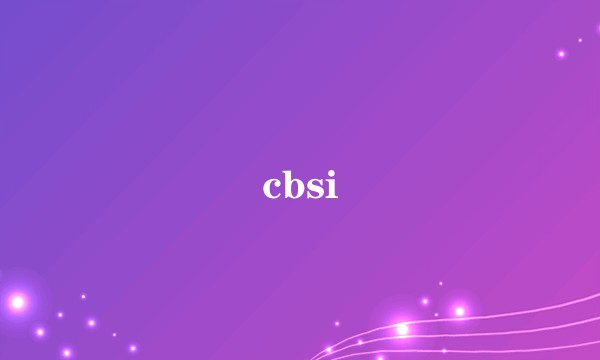 cbsi