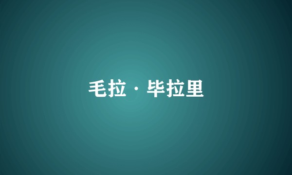 毛拉·毕拉里