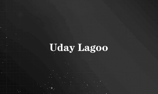 Uday Lagoo