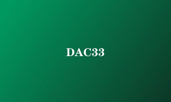 DAC33