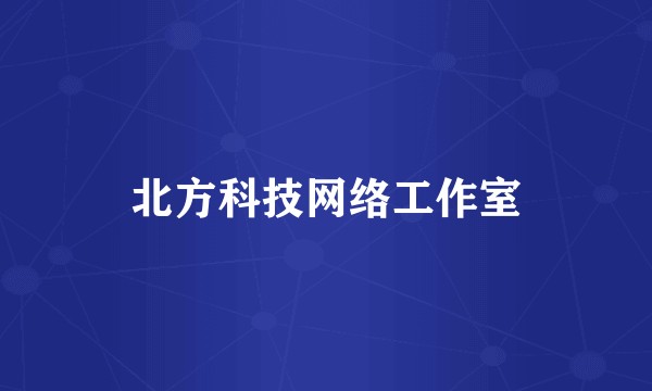 北方科技网络工作室