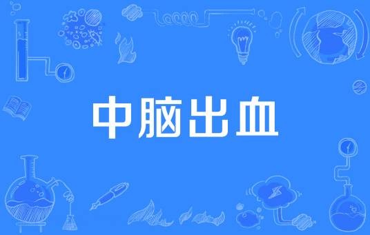 中脑出血