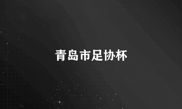 青岛市足协杯