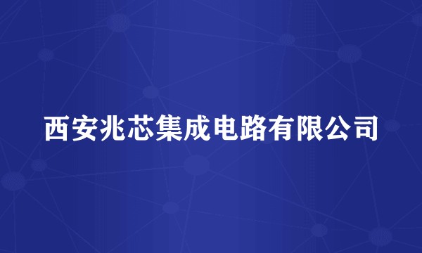 西安兆芯集成电路有限公司