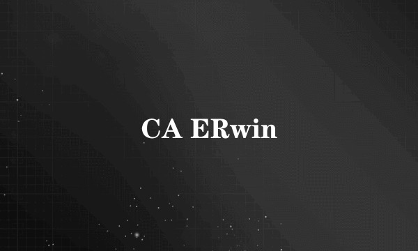 CA ERwin