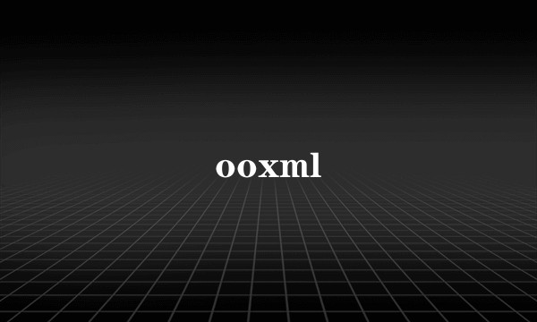 ooxml