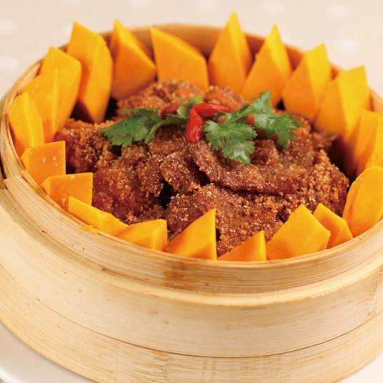 南瓜粉蒸肉