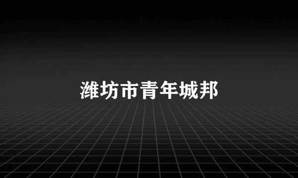 潍坊市青年城邦