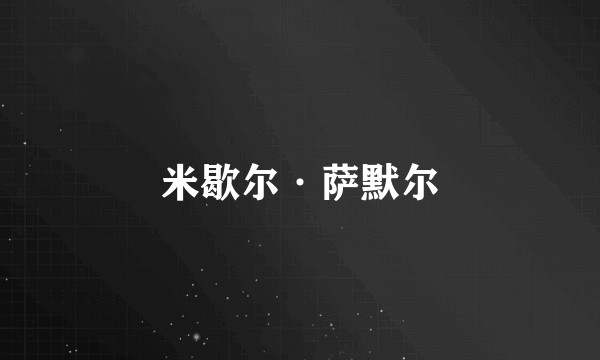 米歇尔·萨默尔