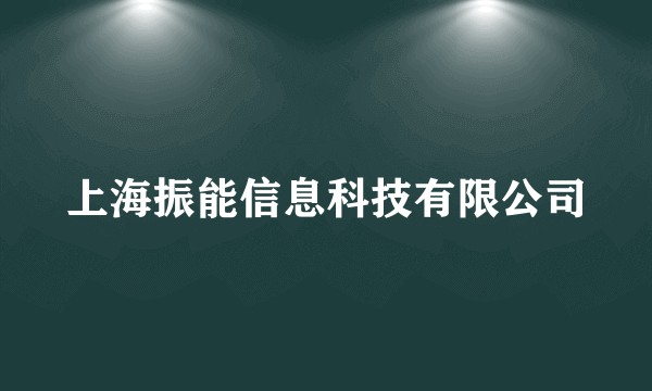 上海振能信息科技有限公司