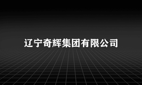 辽宁奇辉集团有限公司