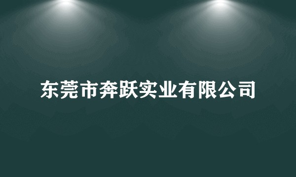 东莞市奔跃实业有限公司