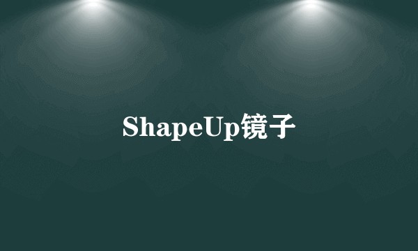 ShapeUp镜子