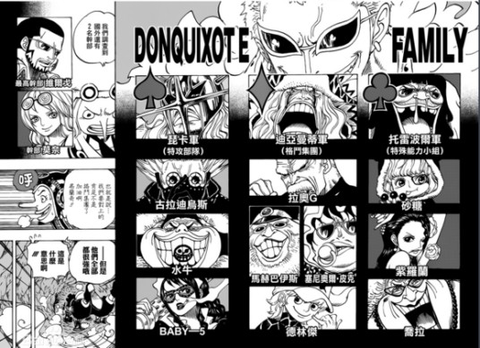 唐吉诃德家族（日本漫画《航海王》及其衍生作品中的海贼团）
