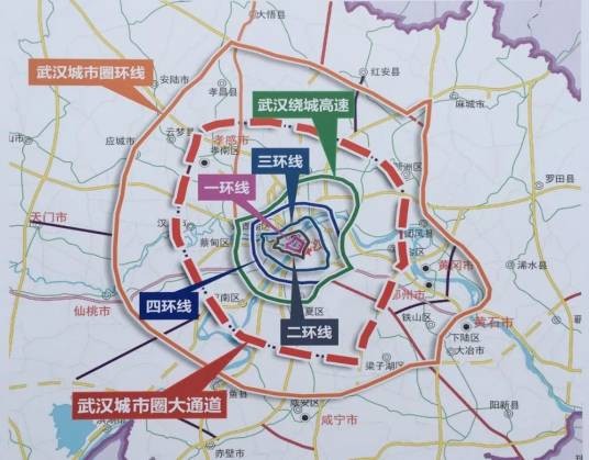 武汉城市圈大通道